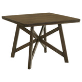 Canfield Brown Square Counter Height Dining Table from Coaster - Luna Furniture