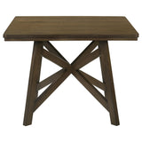 Canfield Brown Square Counter Height Dining Table from Coaster - Luna Furniture