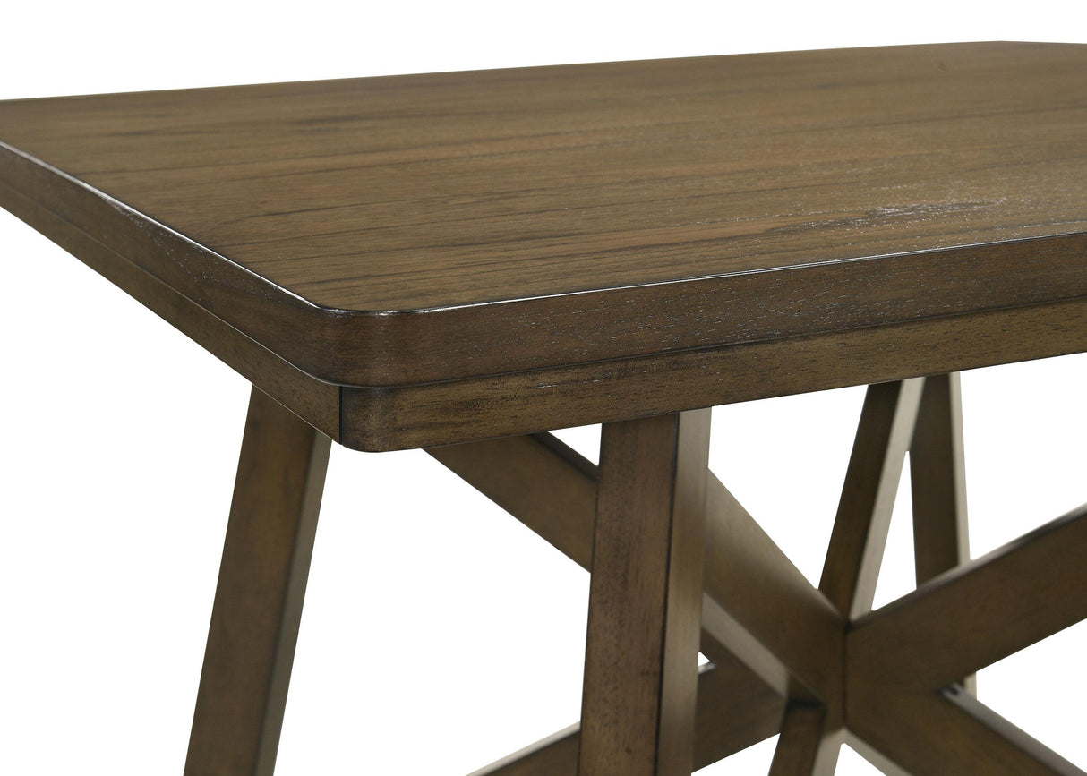 Canfield 5-piece 47-inch Counter Height Dining Set Brown from Coaster - Luna Furniture