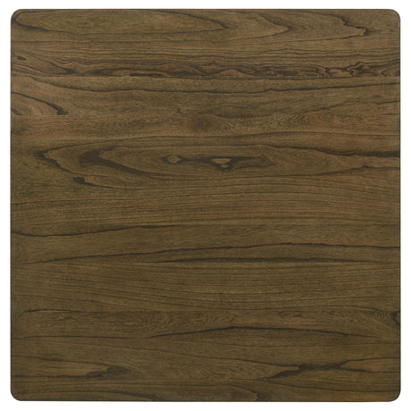 Canfield Natural Brown 5-piece 47-inch Counter Height Dining Set from Coaster - Luna Furniture