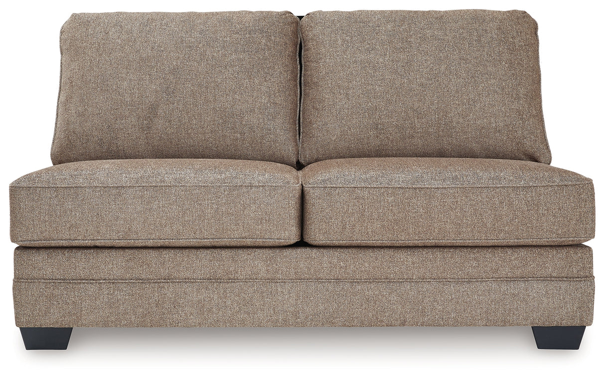 Cannonbrook Nutmeg Armless Loveseat from Ashley - Luna Furniture