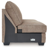 Cannonbrook Nutmeg Armless Loveseat from Ashley - Luna Furniture