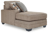 Cannonbrook Nutmeg Left-Arm Facing Corner Chaise from Ashley - Luna Furniture