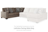 Cannonbrook Nutmeg Left-Arm Facing Sofa from Ashley - Luna Furniture