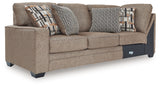 Cannonbrook Nutmeg Left-Arm Facing Sofa from Ashley - Luna Furniture