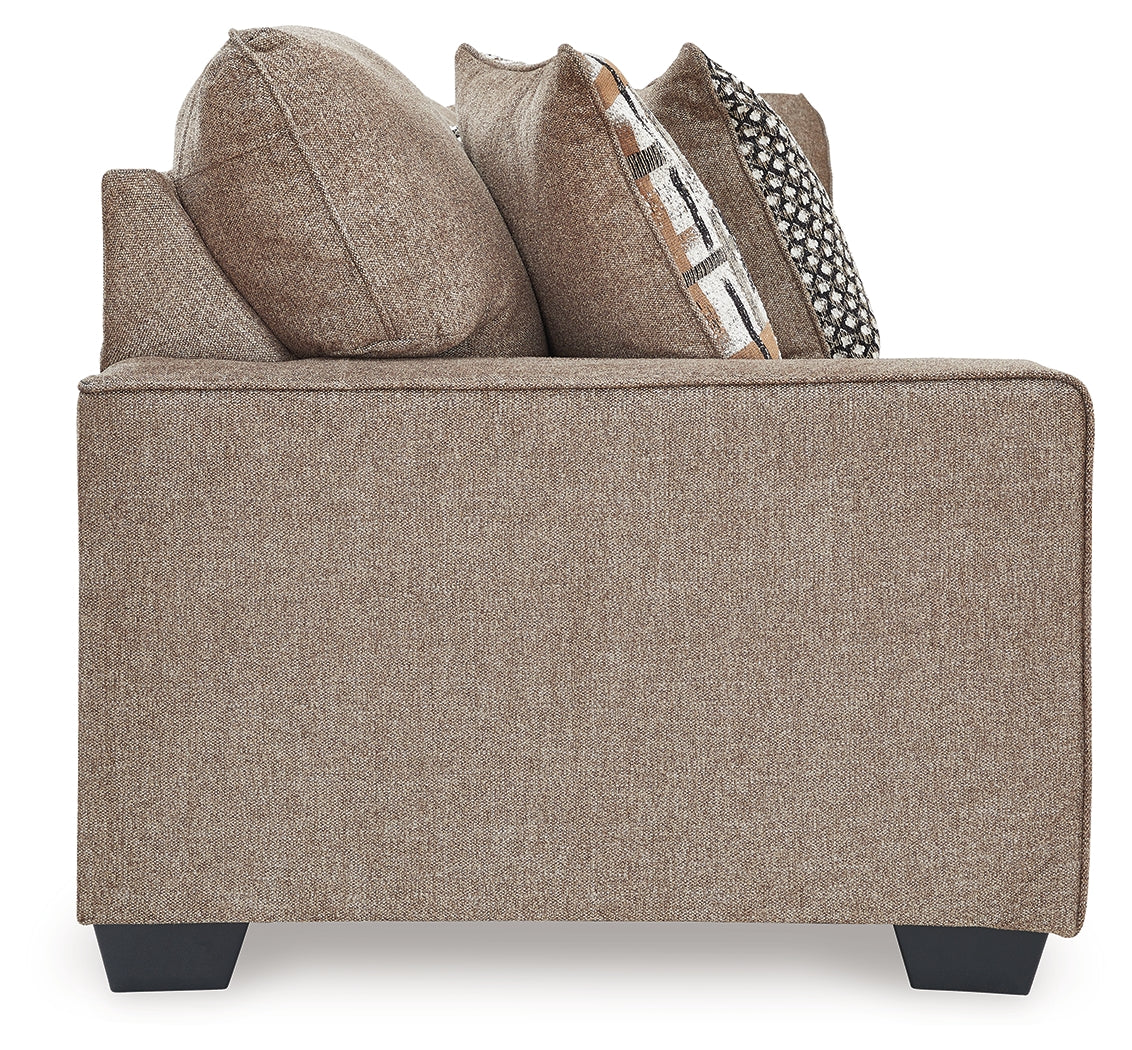 Cannonbrook Nutmeg Left-Arm Facing Sofa from Ashley - Luna Furniture
