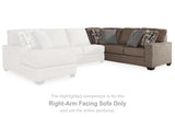 Cannonbrook Nutmeg Right-Arm Facing Sofa from Ashley - Luna Furniture