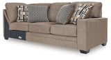 Cannonbrook Nutmeg Right-Arm Facing Sofa from Ashley - Luna Furniture