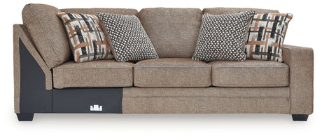 Cannonbrook Nutmeg Right-Arm Facing Sofa from Ashley - Luna Furniture