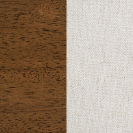 Cantley Beige Upholstered Dining Side Chair, Set of 2 from Coaster - Luna Furniture