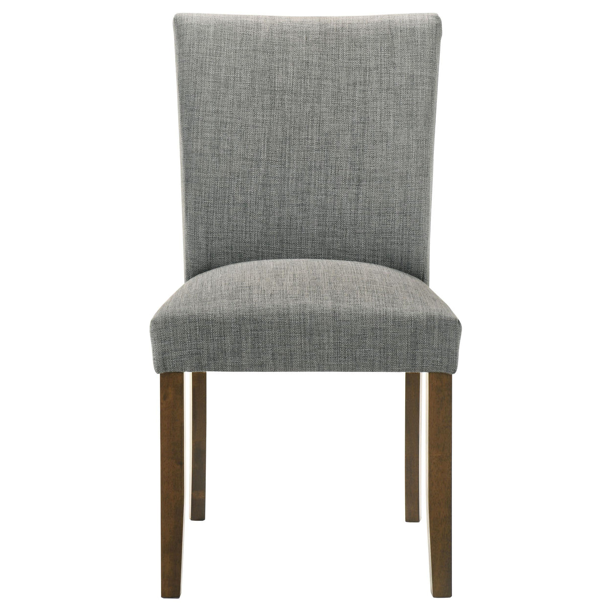 Cantley Gray Upholstered Dining Side Chair, Set of 2 from Coaster - Luna Furniture
