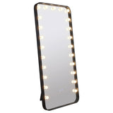 Canton Black LED Standing Mirror with Speakers from Coaster - Luna Furniture