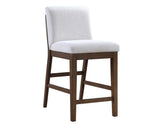 Canton 5-Piece 72″ Counter Dining Set with Upholstered Counter Chairs from Steve Silver - Luna Furniture