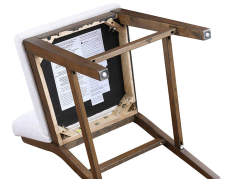 Canton Mocha/Eggshell Counter Height Dining Set from Steve Silver - Luna Furniture