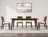 Canton Mocha 5-Piece Dining Set from Steve Silver - Luna Furniture