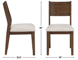Canton 5-Piece 72″ Side Chair Dining Set from Steve Silver - Luna Furniture
