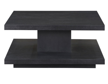 Canyon 3-Piece Table Set, Black (Cocktail Table & 2 End Tables) from Steve Silver - Luna Furniture