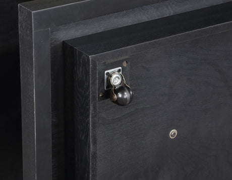 Canyon 3-Piece Table Set, Black (Cocktail Table & 2 End Tables) from Steve Silver - Luna Furniture