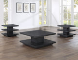 Canyon End Table, Black from Steve Silver - Luna Furniture