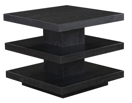 Canyon End Table, Black from Steve Silver - Luna Furniture