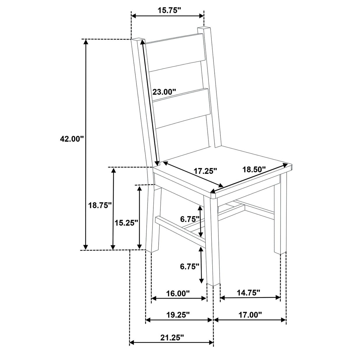 Cardova Vineyard Oak 6-Piece Extension Table Dining Set from Coaster - Luna Furniture