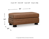 Carianna Sofa, Loveseat, Chair and Ottoman in Caramel from Ashley - Luna Furniture