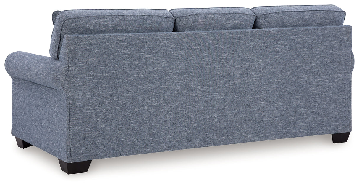 Carissa Manor Denim Sofa from Ashley - Luna Furniture