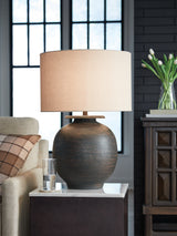 Carlenbury Antique Brown Table Lamp from Ashley - Luna Furniture