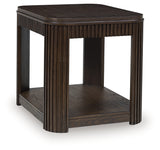 Carlibrie Warm Brown End Table from Ashley - Luna Furniture