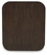 Carlibrie Warm Brown End Table from Ashley - Luna Furniture