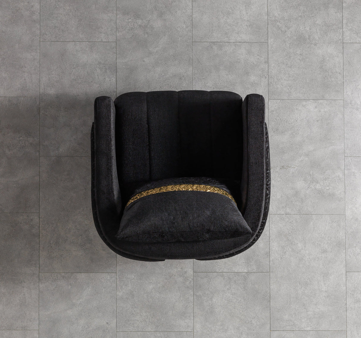 Carlina Black Velvet Sofa & Loveseat from Nova Furniture - Luna Furniture