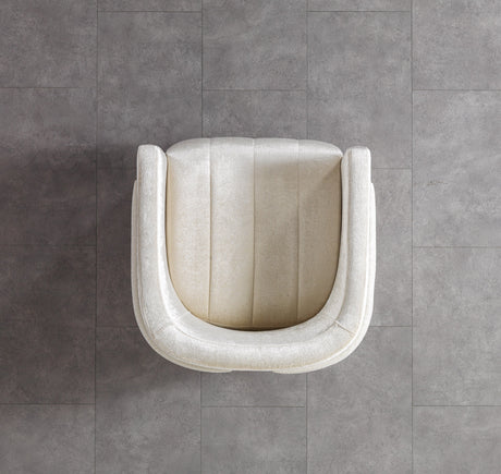 Carlina Ivory Velvet Sofa & Loveseat from Nova Furniture - Luna Furniture