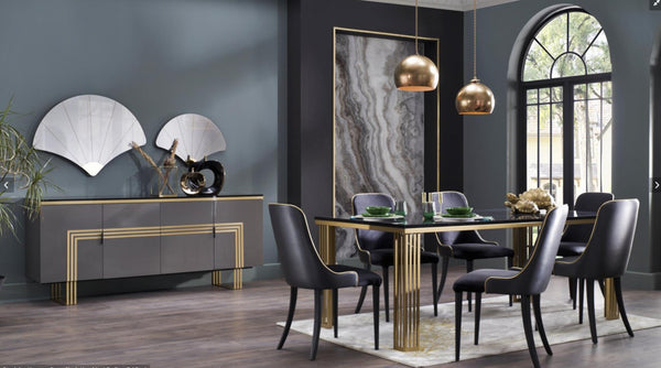 Carlino Prada Grey Console/Buffet Mirror (Mirror Only)