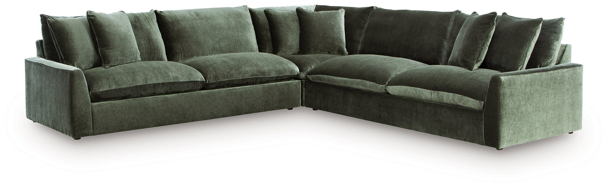 Carriage View Jade 3-Piece Sectional from Ashley - Luna Furniture