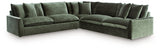Carriage View Jade 3-Piece Sectional from Ashley - Luna Furniture
