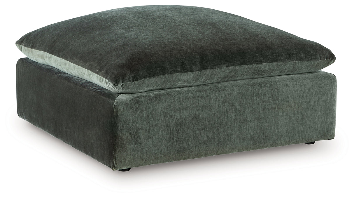 Carriage View Jade Oversized Accent Ottoman from Ashley - Luna Furniture