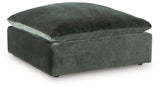 Carriage View Jade Oversized Accent Ottoman from Ashley - Luna Furniture