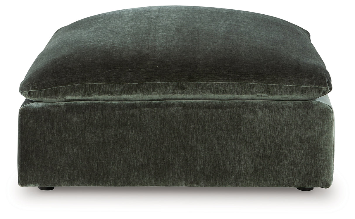 Carriage View Jade Oversized Accent Ottoman from Ashley - Luna Furniture