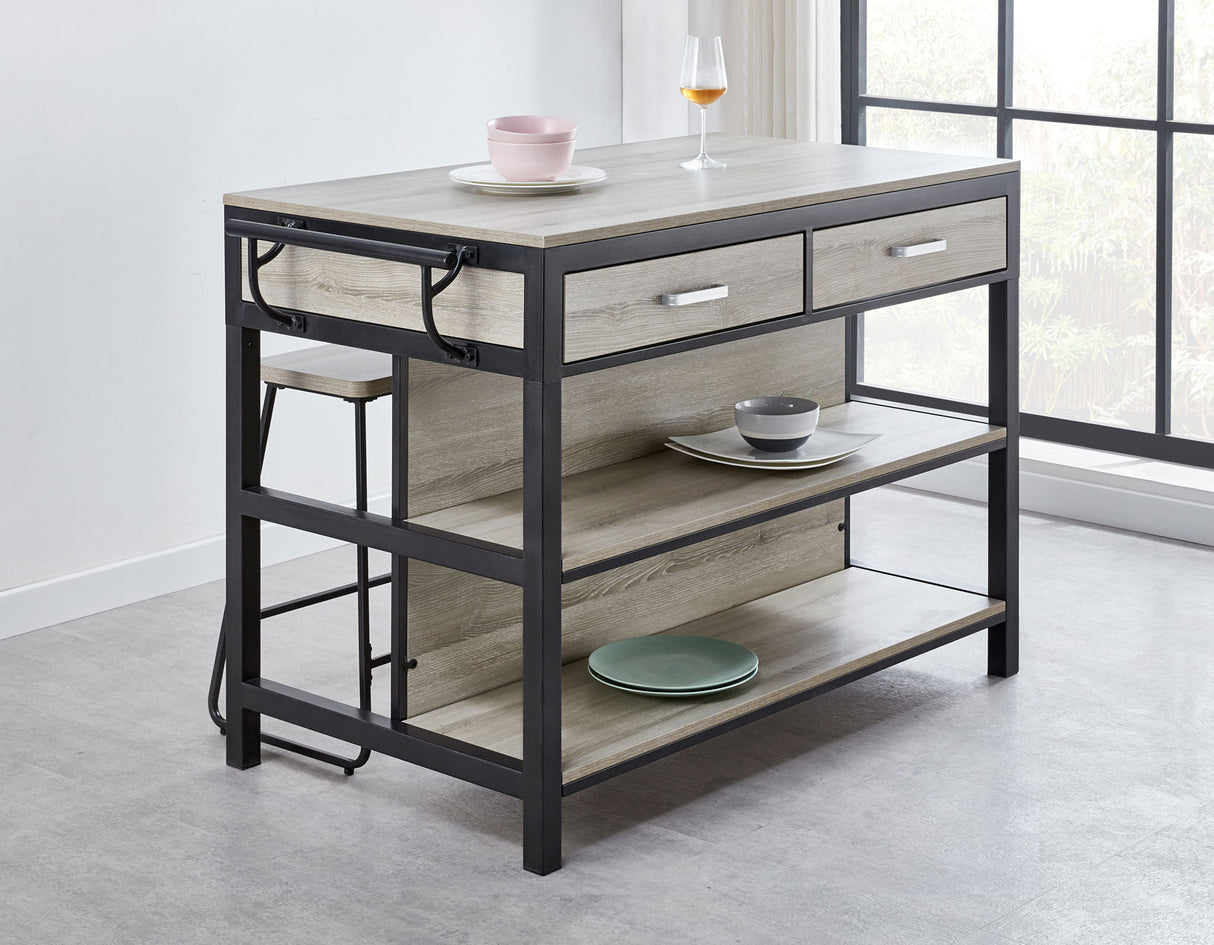 Carson 55-inch Counter Kitchen Table from Steve Silver - Luna Furniture
