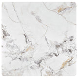 Carvell Mirage White 3-Piece Square Coffee and End Table Set from Coaster - Luna Furniture