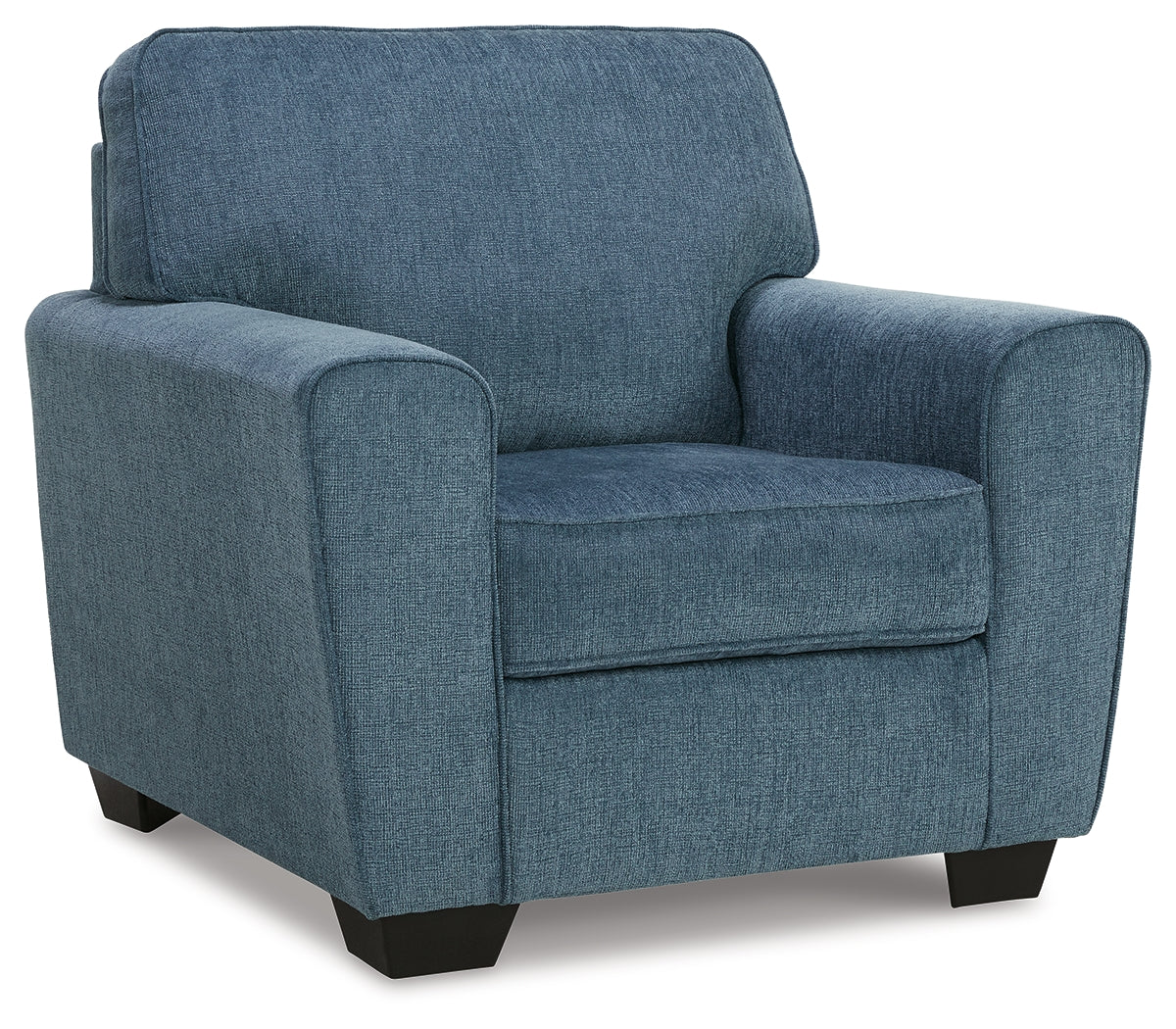 Cashton Chair and Ottoman in Blue from Ashley Furniture - Luna Furniture