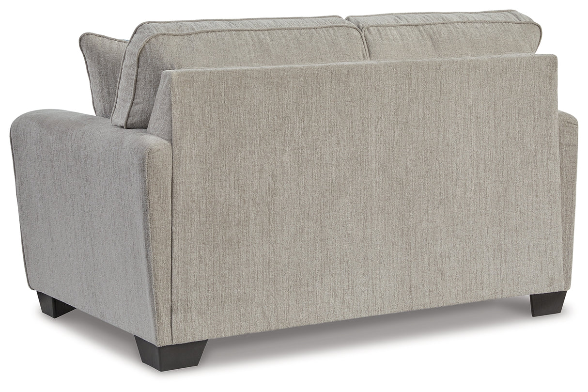 Cashton Ice Loveseat from Ashley - Luna Furniture