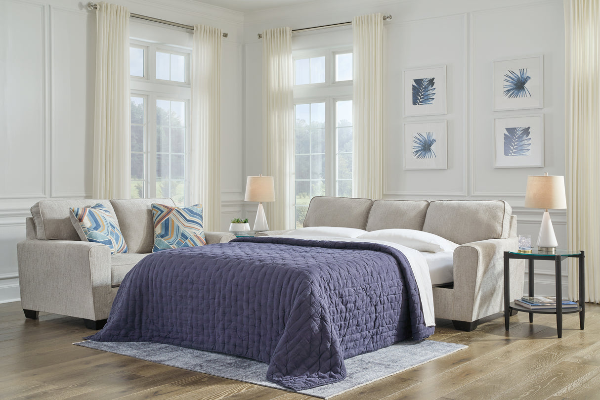 Cashton Ice Queen Sofa Sleeper from Ashley - Luna Furniture