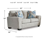 Cashton Ice Living Room Set from Ashley - Luna Furniture