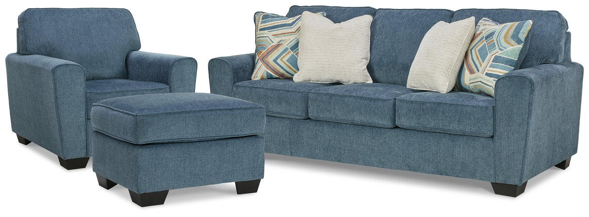 Cashton Sofa, Chair and Ottoman from Ashley Furniture - Luna Furniture
