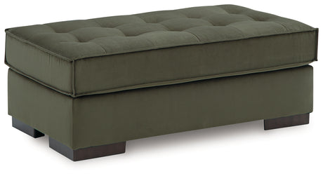 Caspian-Town Olive Oversized Accent Ottoman from Ashley - Luna Furniture