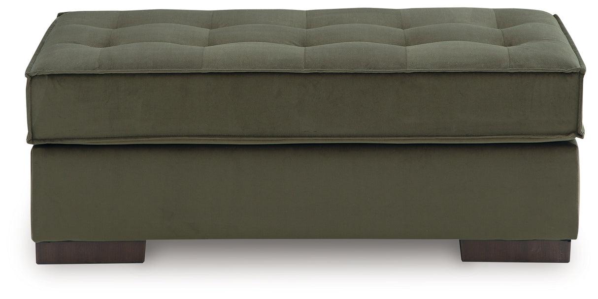 Caspian-Town Olive Oversized Accent Ottoman from Ashley - Luna Furniture