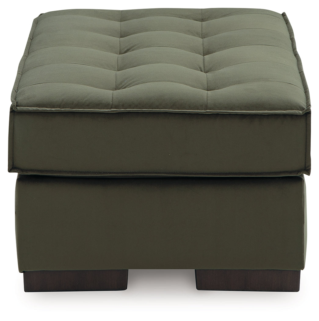 Caspian-Town Olive Oversized Accent Ottoman from Ashley - Luna Furniture