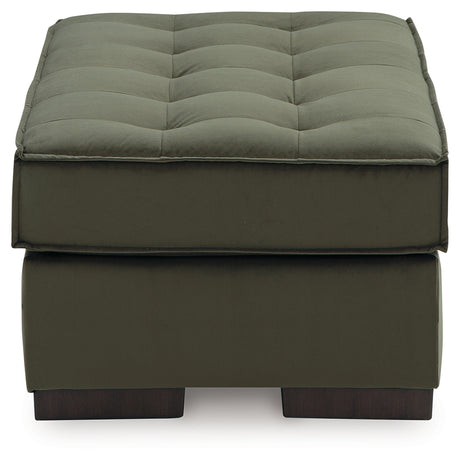 Caspian-Town Olive Oversized Accent Ottoman from Ashley - Luna Furniture