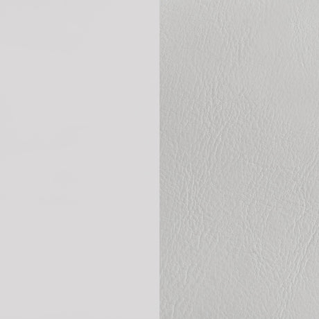 Cassia White High Gloss Eastern King LED Panel Bed from Coaster - Luna Furniture